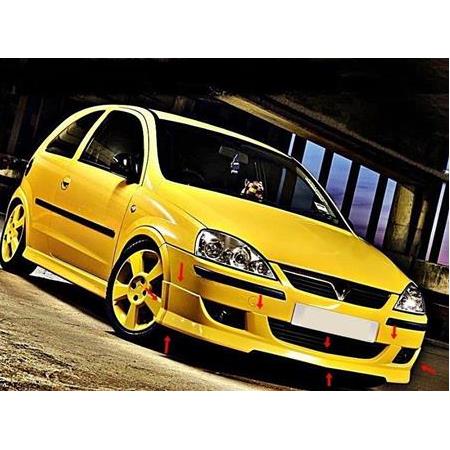 OPEL CORSA C ÖN TAMPON EKİ MAKYAJLI KASA