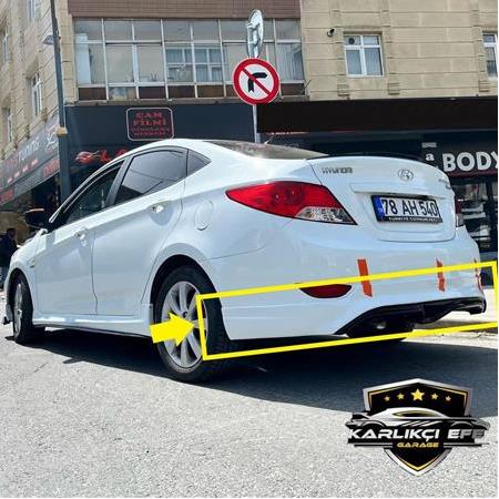 HYUNDAİ ACCENT BLUE ARKA TAMPON EKİ