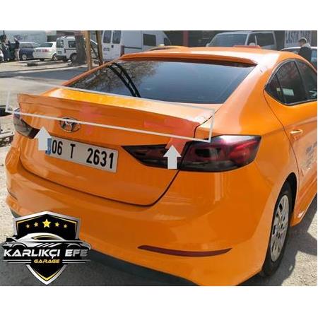HYUNDAİ ELANTRA BAGAJ ÜSTÜ SPOİLER