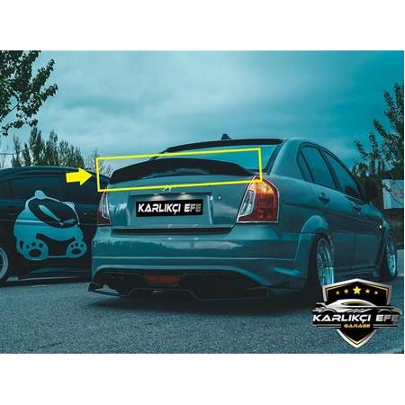 HYUNDAİ ACCENT ERA BAGAJ ÜSTÜ SPOON SPOİLER